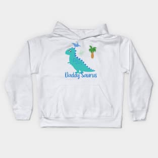 Daddy Saurus Father - Father's Day - Dad Life Kids Hoodie